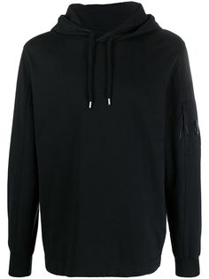 C.P. Company худи с кулиской и логотипом