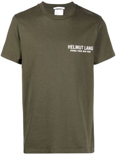 Helmut Lang футболка с логотипом