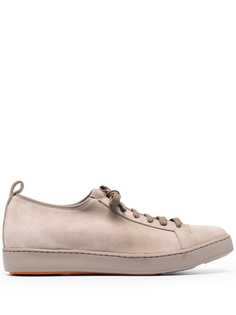 Santoni кеды на шнуровке