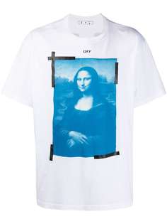 Off-White футболка Mona Lisa