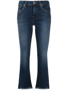 7 For All Mankind расклешенные джинсы средней посадки