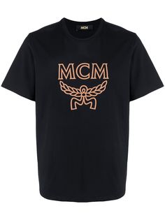 MCM футболка с круглым вырезом и логотипом