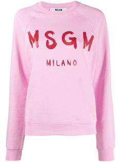 MSGM толстовка с логотипом