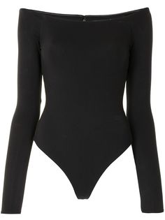 Alice+Olivia топ с открытыми плечами и длинными рукавами