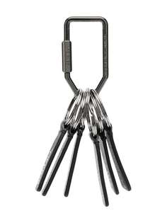 Off-White LABEL KEYRING BLACK NO COLOR