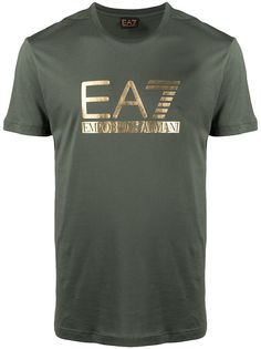 Ea7 Emporio Armani футболка с логотипом