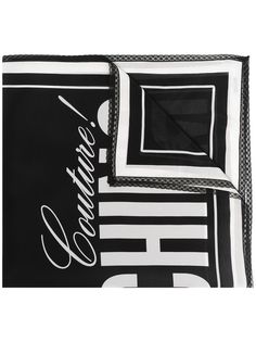 Moschino платок с логотипом