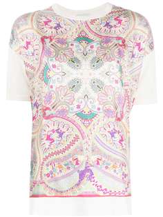 Etro футболка с короткими рукавами и принтом