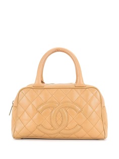 Chanel Pre-Owned маленькая сумка-тоут с логотипом CC