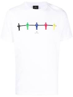 PS Paul Smith футболка с графичным принтом