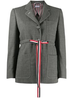 Thom Browne блейзер с поясом