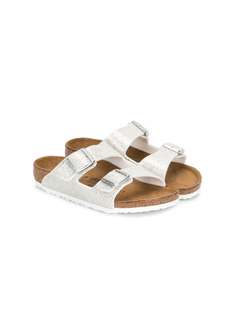 Birkenstock сандалии на плоской подошве с ремешками