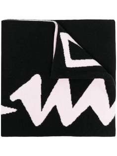 Off-White шарф с логотипом