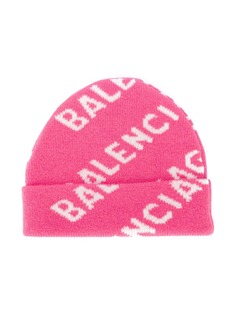 Balenciaga шапка бини с логотипом