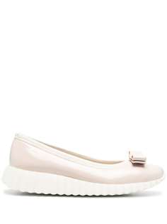 Salvatore Ferragamo туфли Vara Bow на танкетке