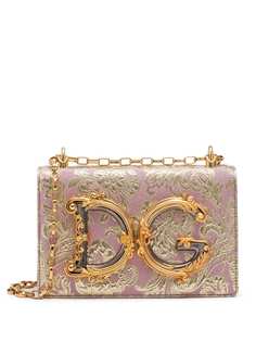 Dolce & Gabbana жаккардовая сумка на плечо DG Girls