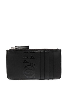 MM6 Maison Margiela кошелек на молнии с логотипом