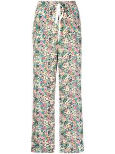 See by Chloé брюки с цветочным принтом