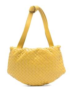 Bottega Veneta маленькая сумка на плечо The Bulb с плетением Intrecciato