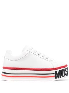 Moschino кроссовки на платформе