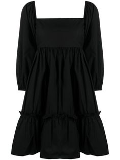 Cara Cara платье с объемными рукавами