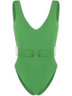 Tory Burch купальник Miller с глубоким вырезом