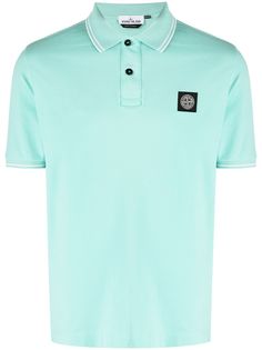 Stone Island рубашка поло с логотипом
