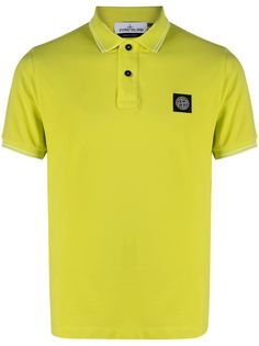 Stone Island рубашка поло с логотипом