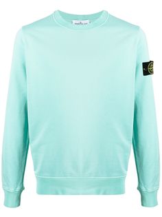 Stone Island толстовка с круглым вырезом