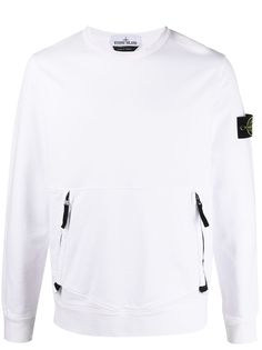 Stone Island толстовка с круглым вырезом