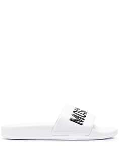 Moschino сандалии с логотипом