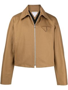 Bottega Veneta куртка-рубашка на молнии