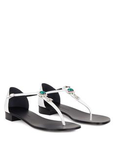 Giuseppe Zanotti сандалии Misaki с кристаллами