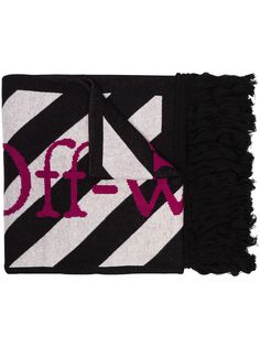 Off-White шарф с логотипом