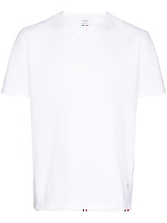 Thom Browne футболка с отделкой в полоску