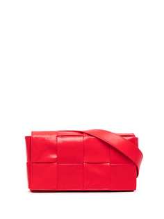 Bottega Veneta поясная сумка с плетением Maxi Intrecciato