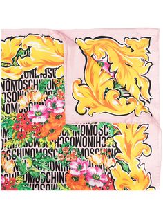 Moschino шарф с логотипом