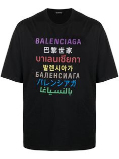 Balenciaga футболка с логотипом