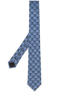 Moschino галстук с монограммой
