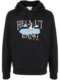 Helmut Lang худи с логотипом