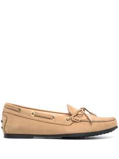 Tods мокасины на шнуровке Tod`S