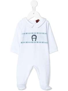 Aigner Kids комбинезон для новорожденного с воротником Питер Пэн
