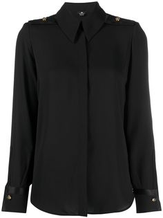 Elisabetta Franchi рубашка с потайной застежкой