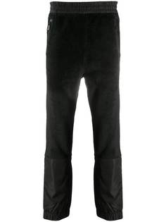 Moncler Grenoble флисовые спортивные брюки со вставками