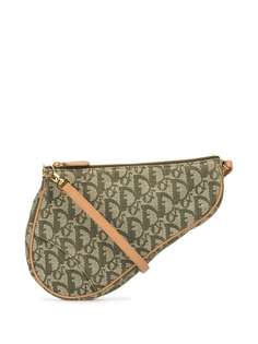 Christian Dior сумка на плечо Saddle pre-owned с узором Trotter