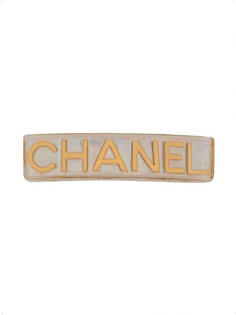 Chanel Pre-Owned прозрачная заколка для волос 1997-го года