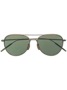 Oliver Peoples солнцезащитные очки-авиаторы