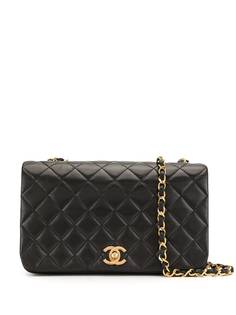 Chanel Pre-Owned стеганая сумка на плечо 1990-х годов