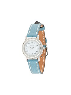 Hermès наручные часы Clipper Date pre-owned 24 мм