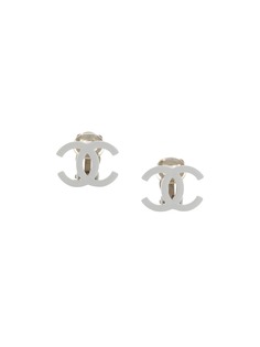 Chanel Pre-Owned серьги 2004-го года с логотипом CC